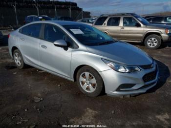  Salvage Chevrolet Cruze