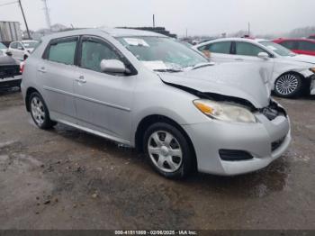  Salvage Toyota Matrix