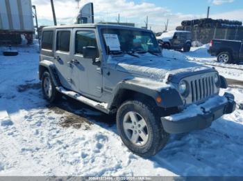  Salvage Jeep Wrangler