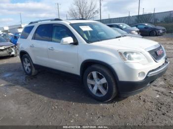  Salvage GMC Acadia