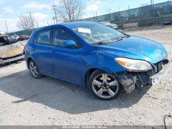  Salvage Toyota Matrix