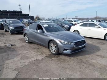  Salvage INFINITI Q50