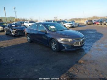  Salvage Chevrolet Malibu