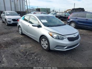  Salvage Kia Forte