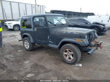  Salvage Jeep Wrangler