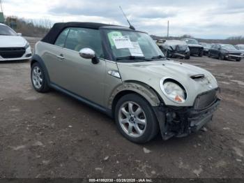  Salvage MINI Cooper S