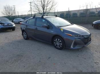  Salvage Toyota Prius Prime