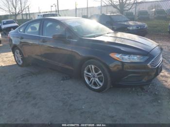 Salvage Ford Fusion