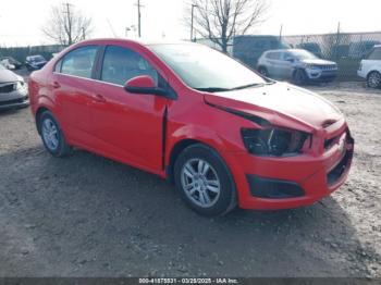  Salvage Chevrolet Sonic