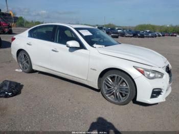  Salvage INFINITI Q50 Hybrid