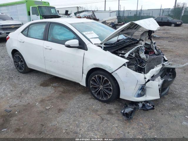  Salvage Toyota Corolla