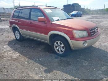  Salvage Toyota Highlander