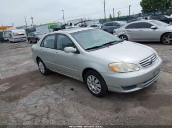  Salvage Toyota Corolla