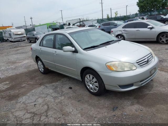  Salvage Toyota Corolla