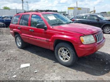  Salvage Jeep Grand Cherokee