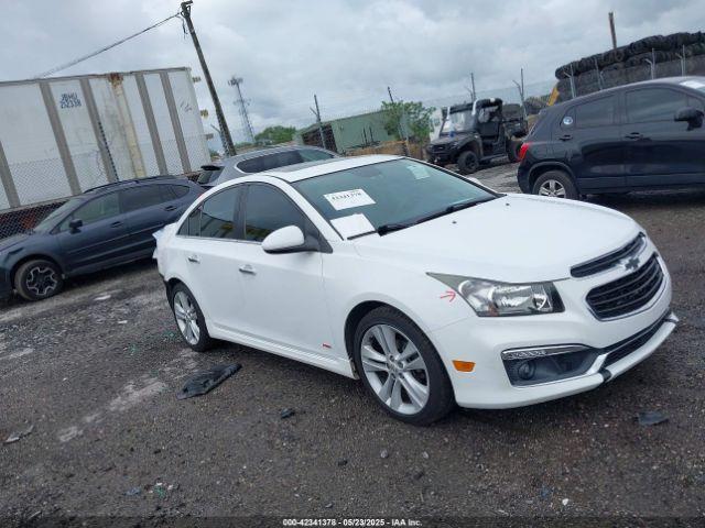  Salvage Chevrolet Cruze