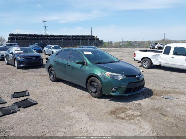  Salvage Toyota Corolla