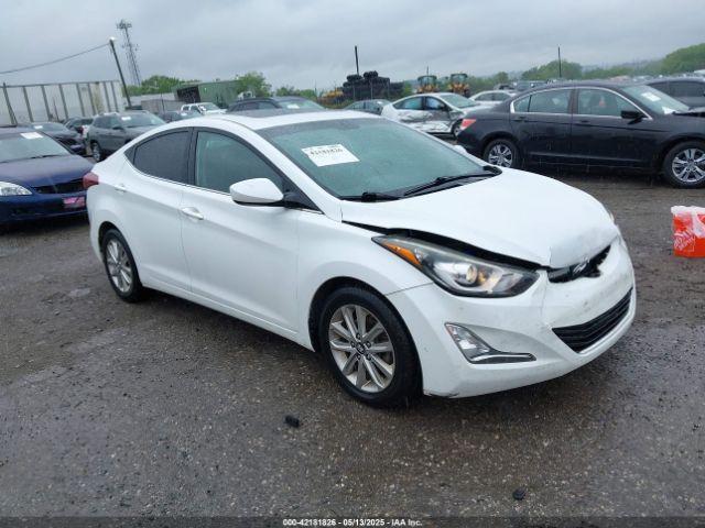  Salvage Hyundai ELANTRA