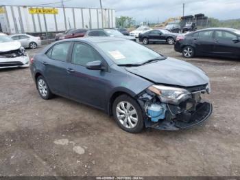  Salvage Toyota Corolla