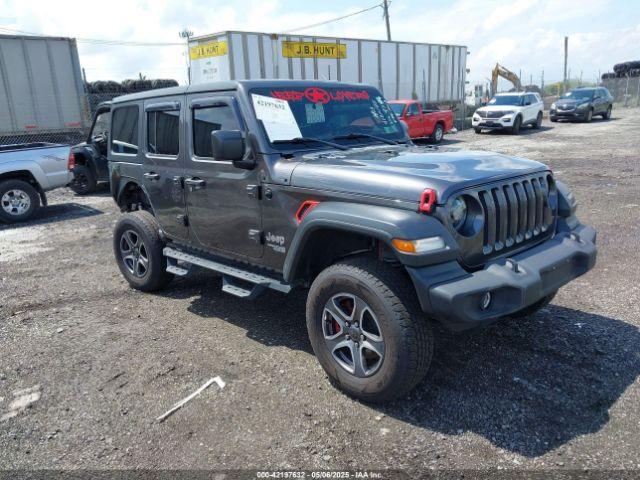  Salvage Jeep Wrangler