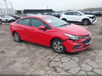 Salvage Chevrolet Cruze
