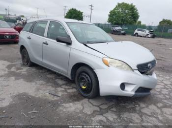  Salvage Toyota Matrix