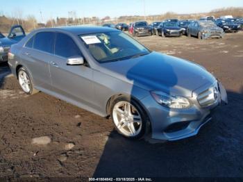  Salvage Mercedes-Benz E-Class