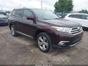  Salvage Toyota Highlander
