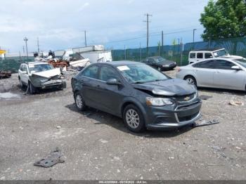  Salvage Chevrolet Sonic