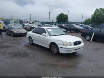  Salvage Hyundai SONATA