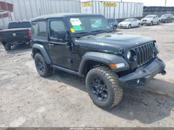  Salvage Jeep Wrangler