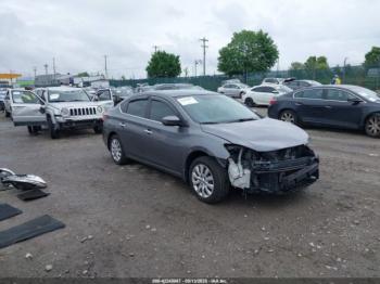  Salvage Nissan Sentra