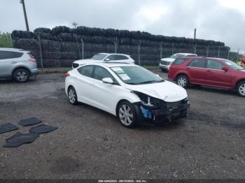  Salvage Hyundai ELANTRA