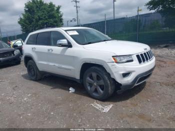  Salvage Jeep Grand Cherokee