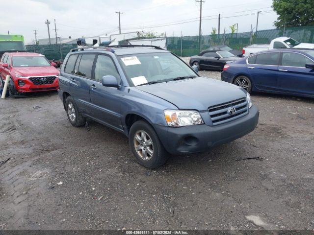  Salvage Toyota Highlander