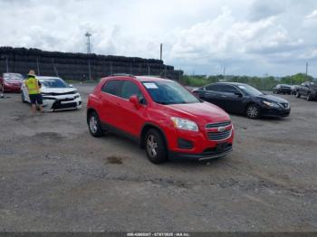  Salvage Chevrolet Trax