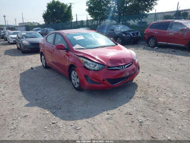  Salvage Hyundai ELANTRA