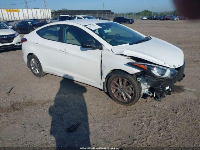  Salvage Hyundai ELANTRA