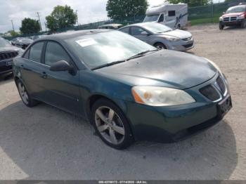  Salvage Pontiac G6