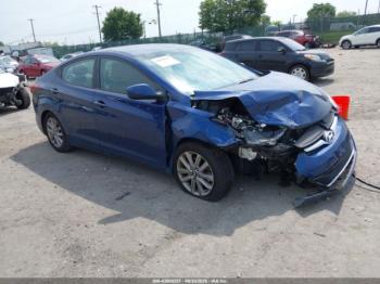  Salvage Hyundai ELANTRA