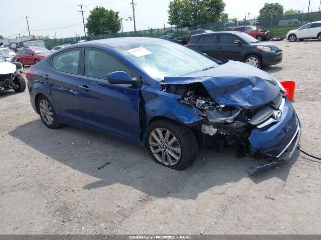  Salvage Hyundai ELANTRA