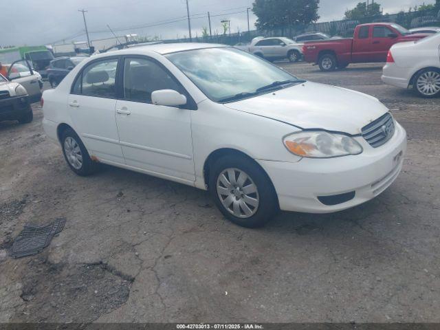  Salvage Toyota Corolla