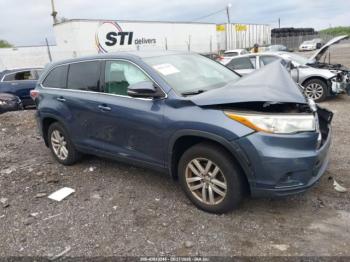  Salvage Toyota Highlander