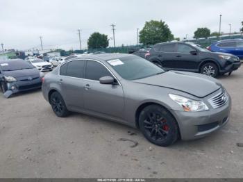  Salvage INFINITI G37x