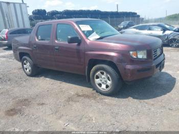  Salvage Honda Ridgeline