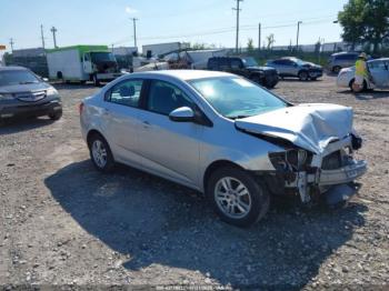  Salvage Chevrolet Sonic
