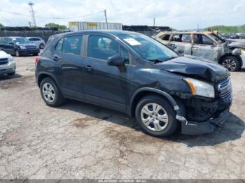  Salvage Chevrolet Trax