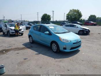  Salvage Toyota Prius c