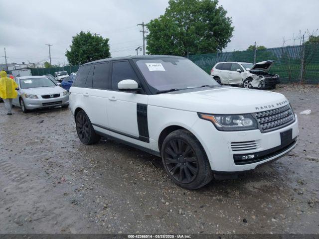  Salvage Land Rover Range Rover