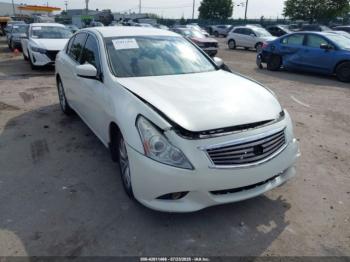  Salvage INFINITI G25x